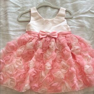 American Princess Pink Floral Kids Dress